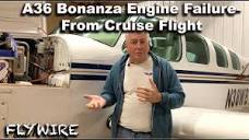 A36 Bonanza Engine Failure From Cruise Flight - YouTube