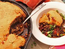 Quick And Easy Vegetarian Tamale Pie With Brown Butter Cornbread Crust Recipe Recipe Vegetarian Tamales Tamale Pie Recipes