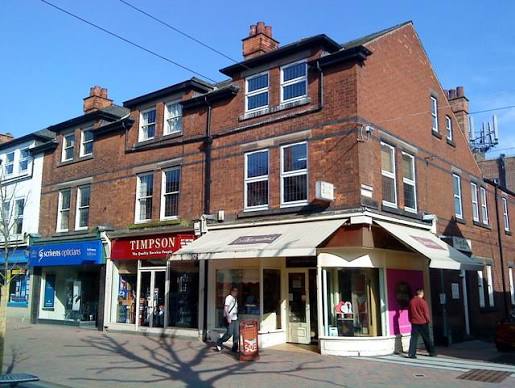 Beeston town centre Nottingham NG9