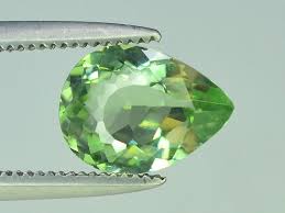 Amazing Color 1 05 Ct Natural Light Green Color Tourmaline Natural Light Light Green Green Gems