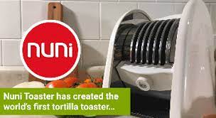 The larger tortillas are simply not going to fit into the toaster as well. Nuni Tortilla Toaster For Corn Flour Wheat Tortillas Cooking Gizmos
