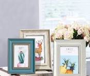 1 stks Amerikaanse vintage fotolijst delicatesse hars ...