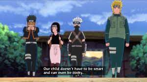 The right side of his face still remains heavily scarred in a manner similar to deep aged wrinkles, and parts of his face on that side that were reconstructed with hashirama's dna were paler in colour than his usual skin tone. Team Minato Obito Kakashi Rin Kushina Believe In Naruto Youtube