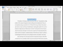 Should the titles of the sections be capitalized in title case, or only the first word in sentence case? Using Headings And Subheadings In Apa Formatting Youtube
