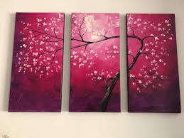 Maybe you would like to learn more about one of these? Cherry Blossom Canvas Painting Hobbies Toys Stationery Craft Art Prints On Carousell
