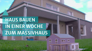 521 likes · 48 talking about this. Bauen Im Schnellverfahren In Einer Woche Zum Massivhaus Youtube