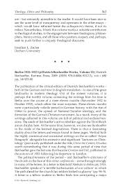 Pdf Berlin 1932 1933 P Dietrich Bonhoeffer Works Volume 12 By Dietrich Bonhoeffer David W Congdon Academia Edu