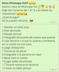 Maybe you would like to learn more about one of these? 30 Ideas De Retos Retos Para Whatsapp Atrevidos Retos Para Amigos Juegos Para Whatsapp