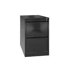 W medium storage accent cabinet. 2 Door Office Locker Black