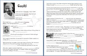 Gandhi Free Worksheets Notebook Pages Homeschool Den History Worksheets Worksheets Free Gandhi