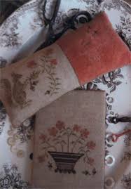 Beggars night cross stitch pinkeep pattern. Stacy Nash Primitives Squirrel Pinkeep Flower Basket Cross Stitch Pattern 123stitch