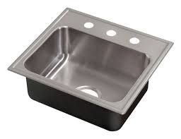 stainless steel single bowl drop in