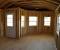 Inside Deluxe Lofted Barn Cabin