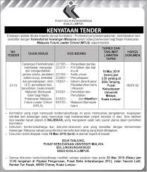 Perkhidmatan mengurus kafeteria dan menyediakan makanan bermasak islam bagi tempoh dua (2) tahun di tingkat 2 wisma bernama, no.28, jalan bernama off jalan tun razak 50400 kuala lumpur. Tender Makanan Bermasak Islam 2017