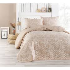 Eponj Home Kapitone Yatak Ortusu Seti Tek Kisilik Rette Bej Fiyati