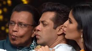 Salman rubs his nose
