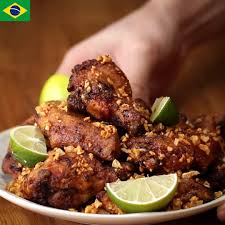 Brazilian Chicken Wings Frango A Passarinho Recipe By Tasty Recipe Chicken Wing Recipes Brazilian Chicken Fried Chicken