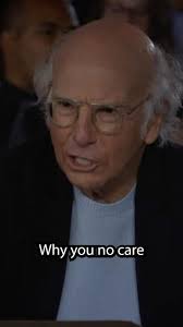 Why does Larry David keep using an “Asian voice” as a joke