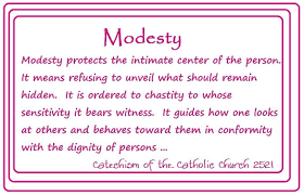 Modesty Quote By Catholics Modesty Quotes Modesty Fruits Of Holy Spirit