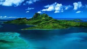 South Pacific Wallpapers Top Free South Pacific Backgrounds Wallpaperaccess Brown wooden house on lake near mountain under blue sky during daytime. south pacific wallpapers top free