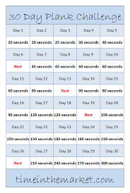 Beginner 30 Day Plank Challenge An Easy Workout To Build