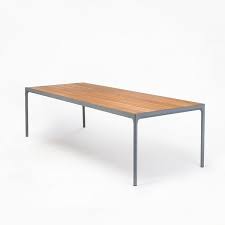 We would like to show you a description here but the site won't allow us. Four Dining Table With Bamboo Lamellas And Powder Coated Grey Aluminum Legs By Houe Dlaguna Modern Furniture