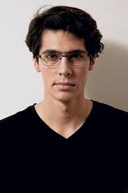 Quincy Rectangle Black Glasses for Men