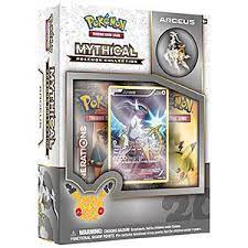 Pokemon Card Game Mythical Arceus Pin Box Thinkgeek Pokemon Trading Card Game Pokemon Mythical Pokemon