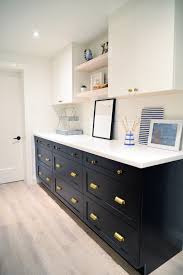 a modern coastal craft room reveal