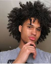 Natural Hair Men On Instagram Showing Off His Amazing Curls Naturalhair Naturalhairmen Natur Natural Hair Men Natural Hair Styles Curls For Long Hair