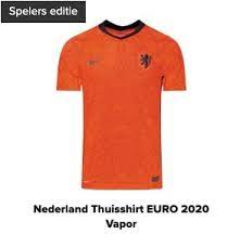 Draag je liever een voetbalshirt of trainingspak? Nederland Shirt Ek 2021 Bestel Het Voetbalshirt Nederland Info