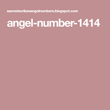 Angel Number 1414 Numerologi