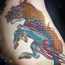 This place is almost like a church for the misunderstood. Traditional Japanese Tattoos Of The Unicorn Of The East The Kirin Tattoodo
