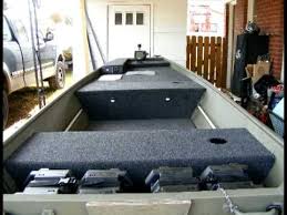 Lowe Aluminum Boat Modification Floor Deck Pt 1 Youtube Boat Flooring Ideas Jon Boat Modifications Boat Restoration