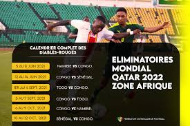 La coupe du monde 2022 se tiendra au qatar du 21 novembre au 18 décembre 2022. Drcpf Eliminatoires Mondial Qatar 2022 Zone Afrique Facebook