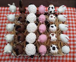Cake Pops Farm Animal Cakes Animal Cake Pops 1st Birthday Cake For Girls