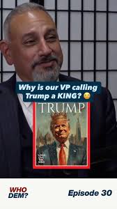 In what world would Trump be called a KING by our Vice President 🫩