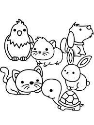 Animals for the little ones coloring book. Pin On Coloring Pages
