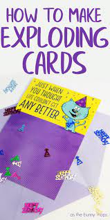 Sell your gift cards to anyone, anywhere, anytime. How To Make Exploding Cards As The Bunny Hops