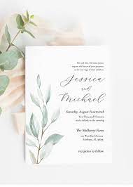 Greenery Wedding Invitation Wedding Invitation Template Wedding Invitation Printable Invitation Set Invitation Download Suite Templett In 2021 Fun Wedding Invitations Wedding Invitation Templates Printable Wedding Invitations