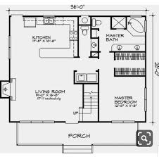 Perfect for giving you more storage and parking, a. 54 Floor Plan One Bedroom Plus Loft Ideas Small House Plans House Floor Plans House Plans