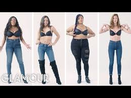 women sizes 32a through 42d try on the same bra fenty