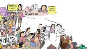 Gambar karikatur berwarna terlihat sangat unik dan berbeda dibanding gambar karikatur yang lainnya. Website Desa Paseh