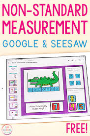 Plus, they are easy to prep and will save you so much time! Non Standard Measurement Activity For Google Slides And Seesaw