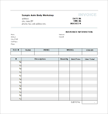 21 Repair Estimate Templates Word Pdf Google Docs