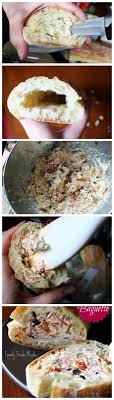 Stuffed Baguette Stuffed Baguette Gourmet Appetizers Family Fresh Meals