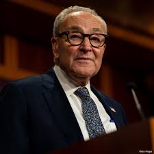 Senate Minority Leader Chuck Schumer is caving to the radical wing of the  Democratic Party by forcing the latest government shutdown because he fears  a primary challenge from Rep. Alexandria Ocasio-Cortez, according