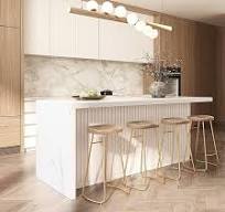 homary 72" Kitchen Island with Storage Kitchen Cabinet Marble Veneered Top Large Island Table with Seating