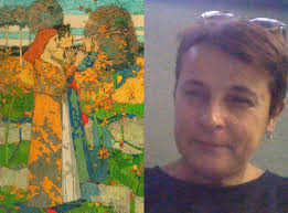 Music or Two Figures in a Landscape, By David Gauld (1865-1936) vanGo'd by  Sabrina