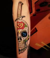 Skull tattoo designs for women. 101 Amazing Dagger Tattoo Designs You Need To See Outsons Men S Fashion Tips And Style Guide For 2020